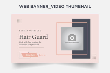 Metallic Web Slider, Web banner, Video Thumbnail, Thumbnail Templates, Beauty Thumbnail, Products Thumbnail, Screenshot Template For Your Business Page, and Channel. Make Your Video Look Amazing