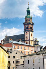 Stadtpfarrkirche Sankt Nikolaus von Hall in Tirol, Österreich