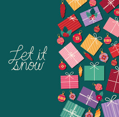 cute christmas poster