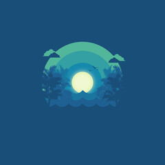 Amazing tropical landscape