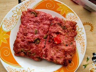 beef steak on a plate