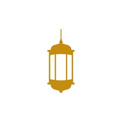 Fanoos Lantern islam logo simple vector icon illustration