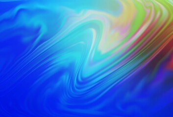 Fototapeta premium Light Blue, Red vector colorful blur background.