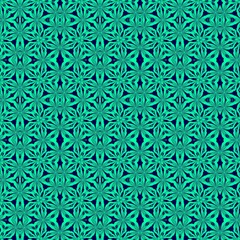 Ornate Seamless Pattern Abstract Art