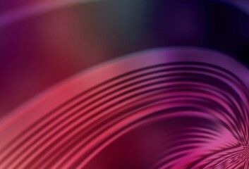 Light Pink, Red vector blurred shine abstract template.