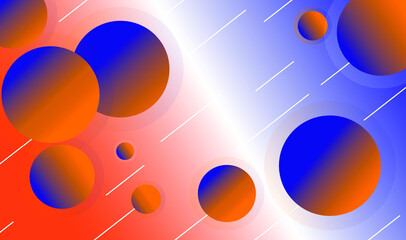 3d Abstract  blue background. with soft color, vector elegant illustration