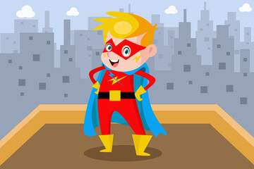 Little Hero - Kids Illustration