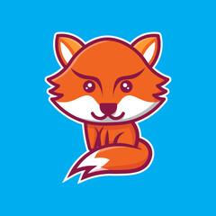 red fox cartoon