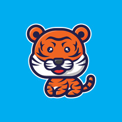 tiger cartoon character
