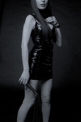 Lady in black