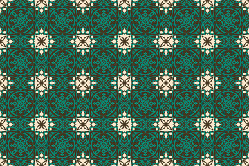 Seamless geometric patterns for background, carpet, wallpaper, clothing, wrapping, batik, fabric and more.