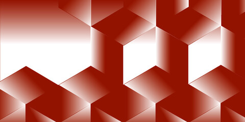Red Abstract Background With Squares