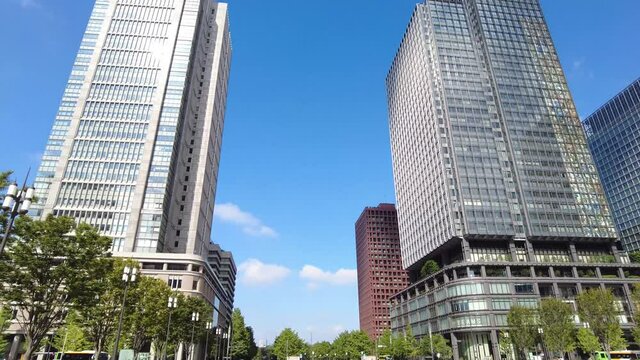 「 東京駅 丸の内口」東京 丸の内 in Japan