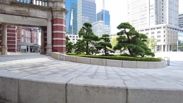 「 東京駅 丸の内口」東京 丸の内 in Japan