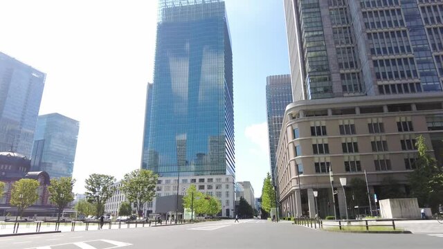 「 東京駅 丸の内口」東京 丸の内 in Japan