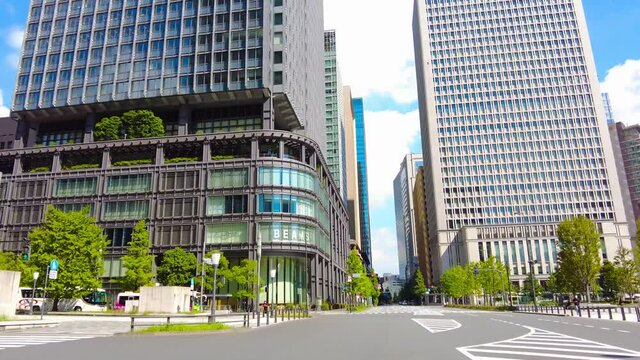 「 東京駅 丸の内口」東京 丸の内 in Japan