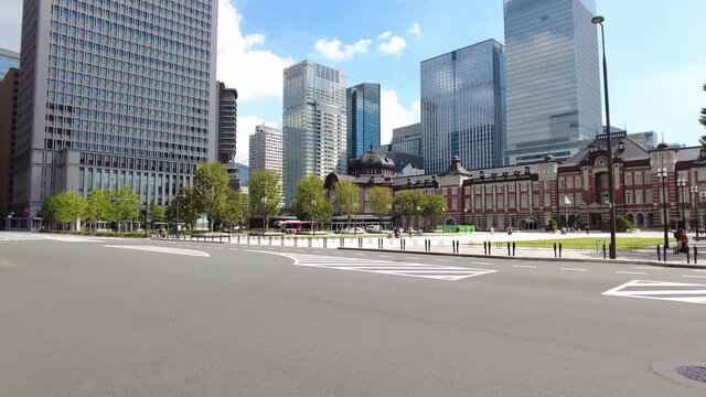 「 東京駅 丸の内口」東京 丸の内 in Japan