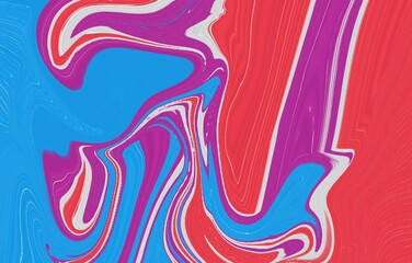 Color Dynamic. Liquid Screen series. Abstract arrangement of vibrant flow of hues and gradients suitable for projects on art, design and technology.Fluid colors wallpaper. Bright colorful shapes overl