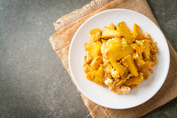 Stir Fried Pumpkin with Egg