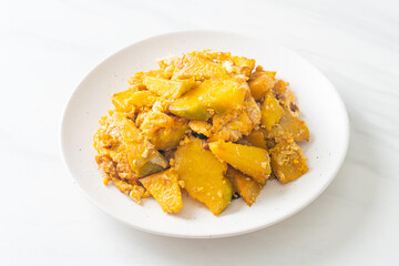 Stir Fried Pumpkin with Egg