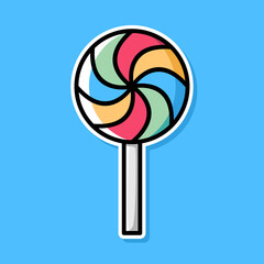 lollipop cartoon design