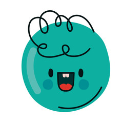 happy face illustration