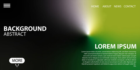 Obraz premium Background Abstract black green for web template
