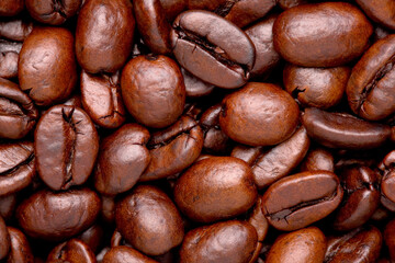 Coffee Beans Close Up