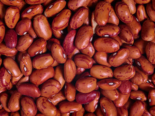 Pile of Red Kidney Beans Background