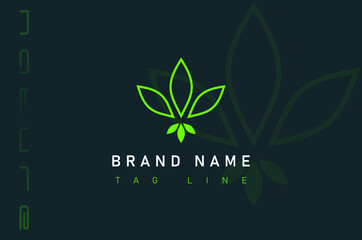 Nature logo for branding, corporate identity