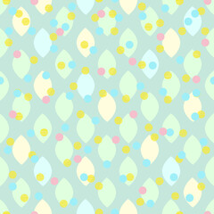 Green Geometric Pattern Design Background