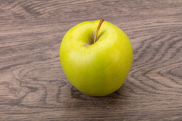 Ripe and sweet green apple