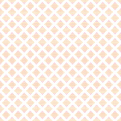 Orange Abstract Geometrical Seamless Pattern Background