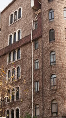 The old and historical buildings view in Shanghai of the China