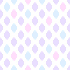 Pastel Pink Geometric Pattern Design on White Background