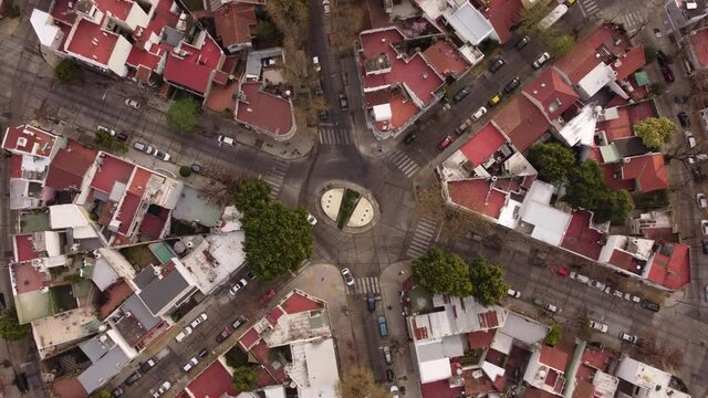 Neighborhood Parque Chas Buenos Aires Argentina aerial