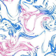 Abstract Neon gray  texture Background. Fluid marbling effect . Illustration