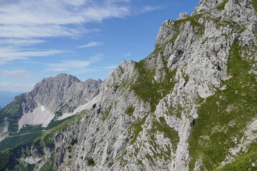 Am Kleinen Törl im Wilden Kaiser