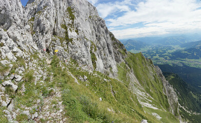 Wanderung zum Kleinen Törl im Wilden Kaiser