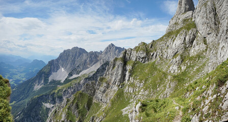 Wanderung zum Kleinen Törl im Wilden Kaiser