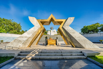 Duong 9 or 9 road Martyrs Cemetery, Quang Tri, Vietnam