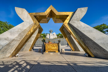 Duong 9 or 9 road Martyrs Cemetery, Quang Tri, Vietnam