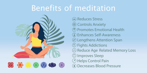 Meditation health benefits for body, mind and emotions