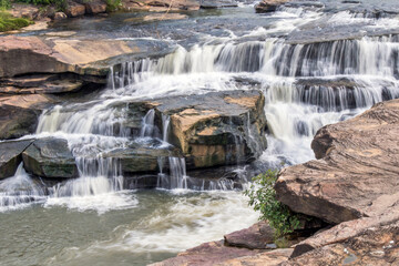 fountain and landscape at bihar india abstract photo