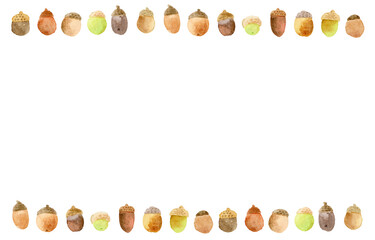 ドングリのフレーム