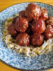 chinese meatballs