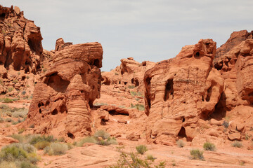 Fototapeta premium Valley of fire (Nationalpark, USA/Nevada)