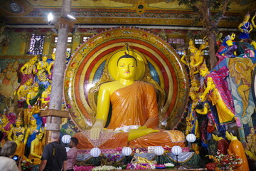 スリランカ　コロンボのガンガラーマ寺院