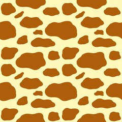 Abstract modern giraffe seamless pattern. Animals trendy background.