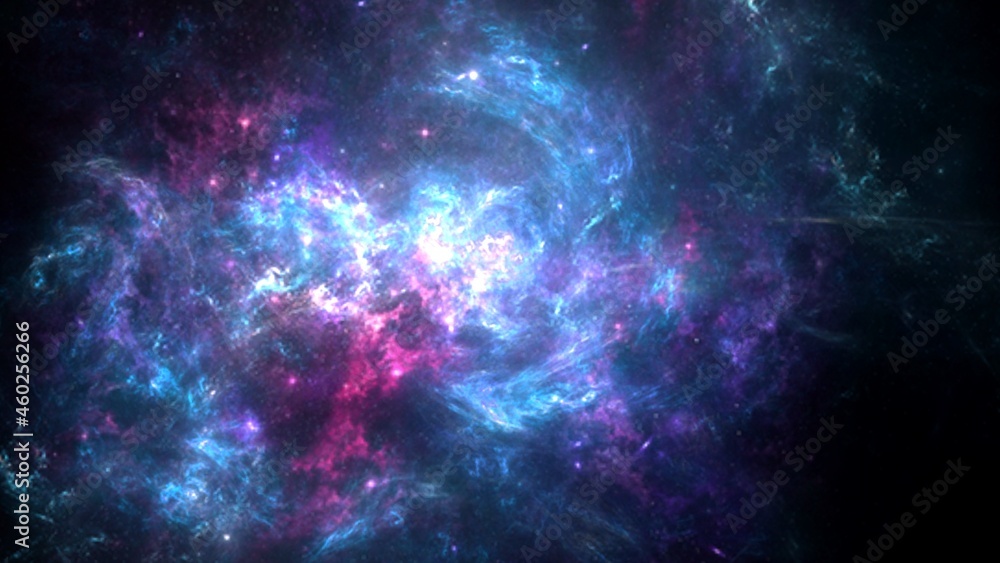 Wall mural alaxy a system of millions or billions of stars, together with gas and dust, held together by gravit